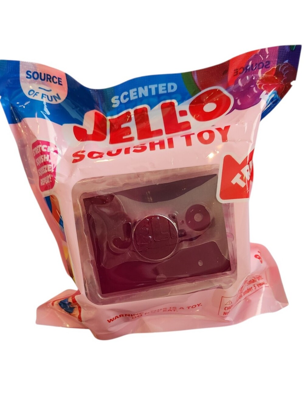 NEW Jell-O Squishi Jiggle Cube Purple Scented Squishy Fidget Sensory Squeeze